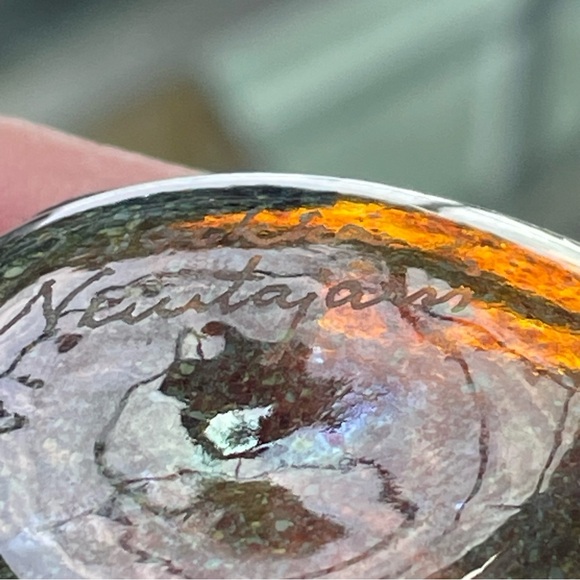 Oiva Toikka glass bird golden crested Kinglet NUUTAJARVI FINLAND signed art - Picture 10 of 10